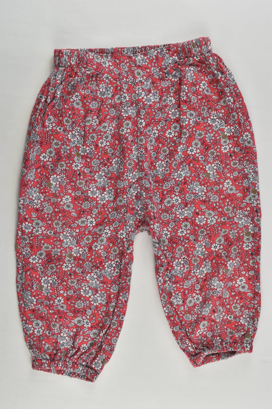 Ouch Size 0 Floral Viscose Pants