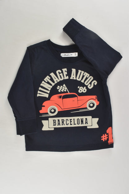 Ouch Size 1 ' Vintage Autos' Top