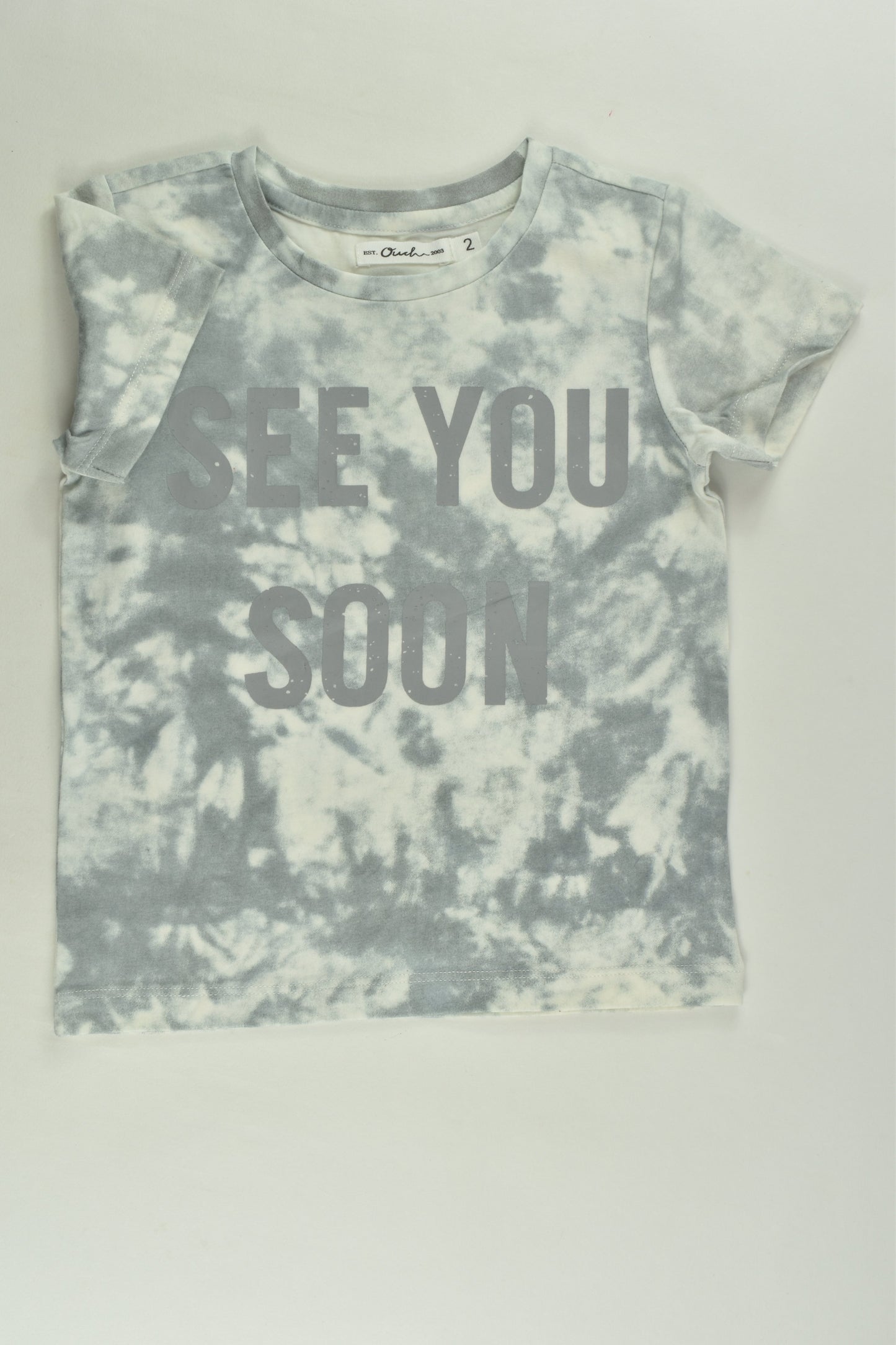 Ouch Size 2 ' See You Soon' T-shirt