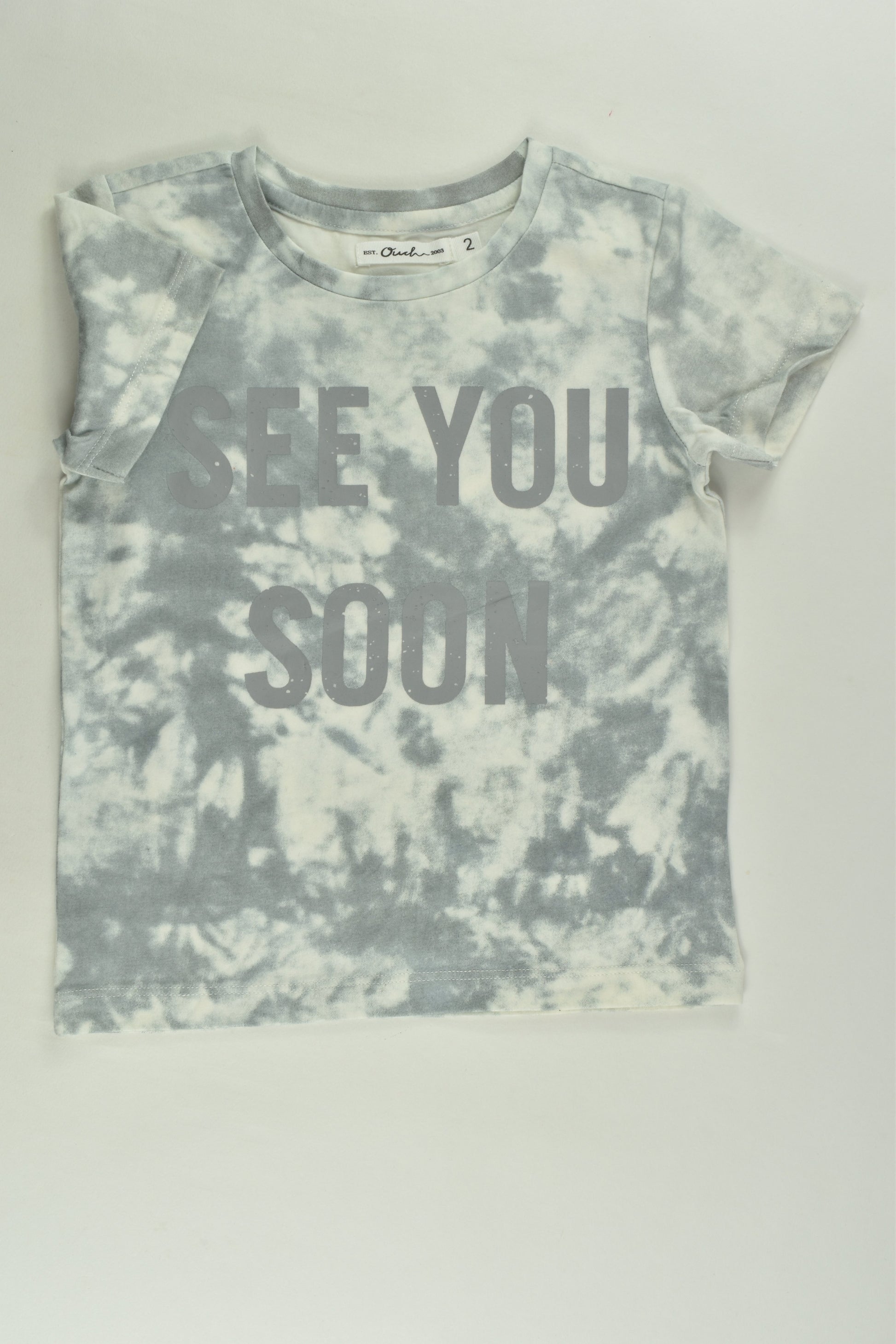 Ouch Size 2 ' See You Soon' T-shirt