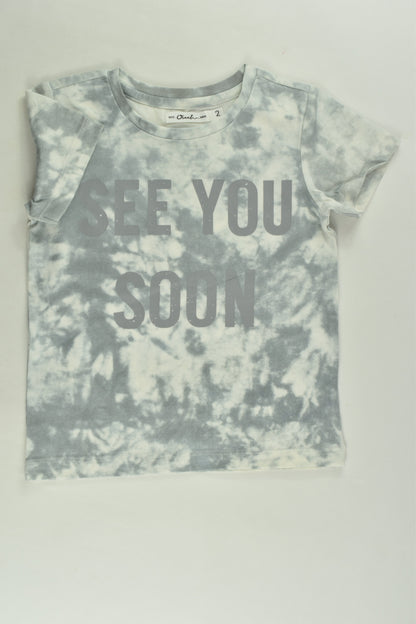 Ouch Size 2 ' See You Soon' T-shirt