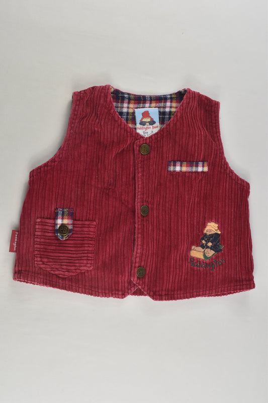 Paddington Bear Size 2 Vintage Cord Vest
