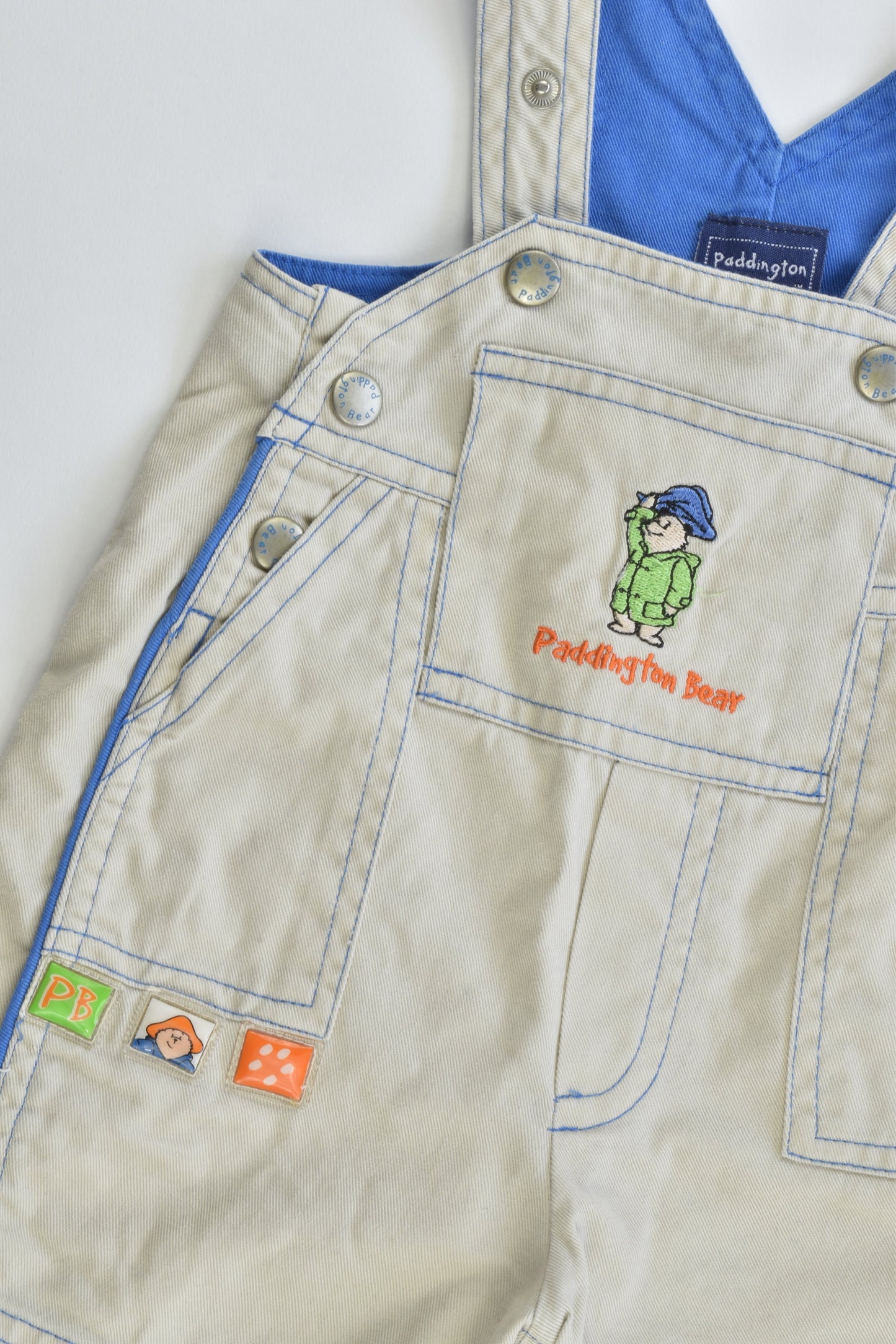 Paddington Bear Size approx 00 Short Overalls