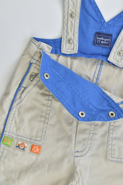 Paddington Bear Size approx 00 Short Overalls