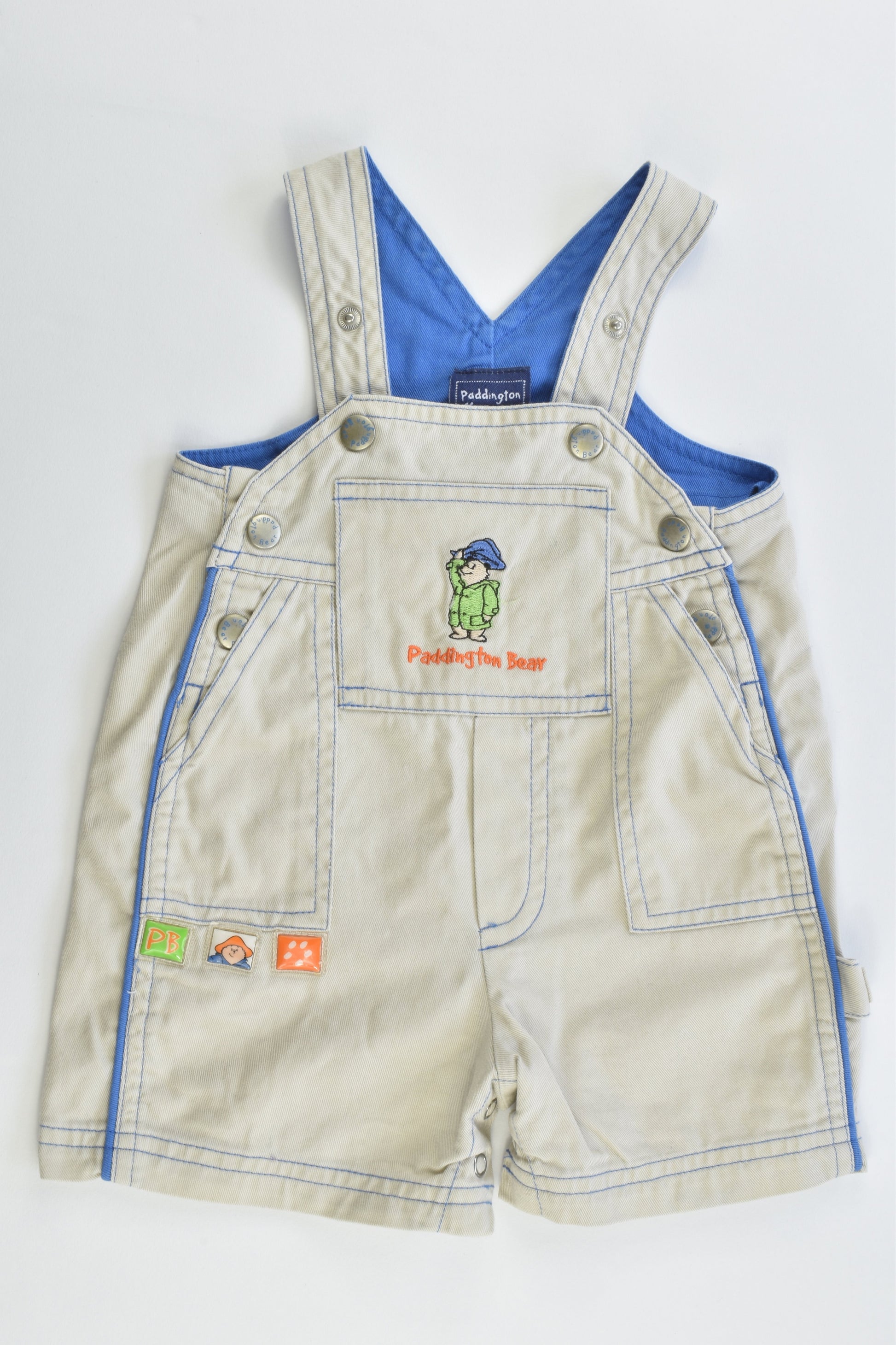 Paddington Bear Size approx 00 Short Overalls