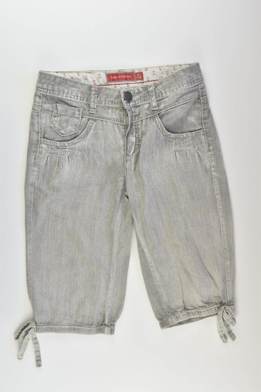 Padini Authentics Size 7-8 Lightweight Denim Shorts