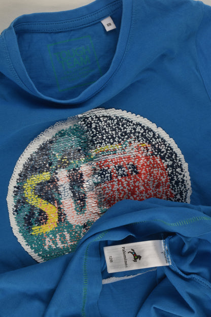Palomino Size 8 'Surf All Day Long' Reversible Sequins T-shirt