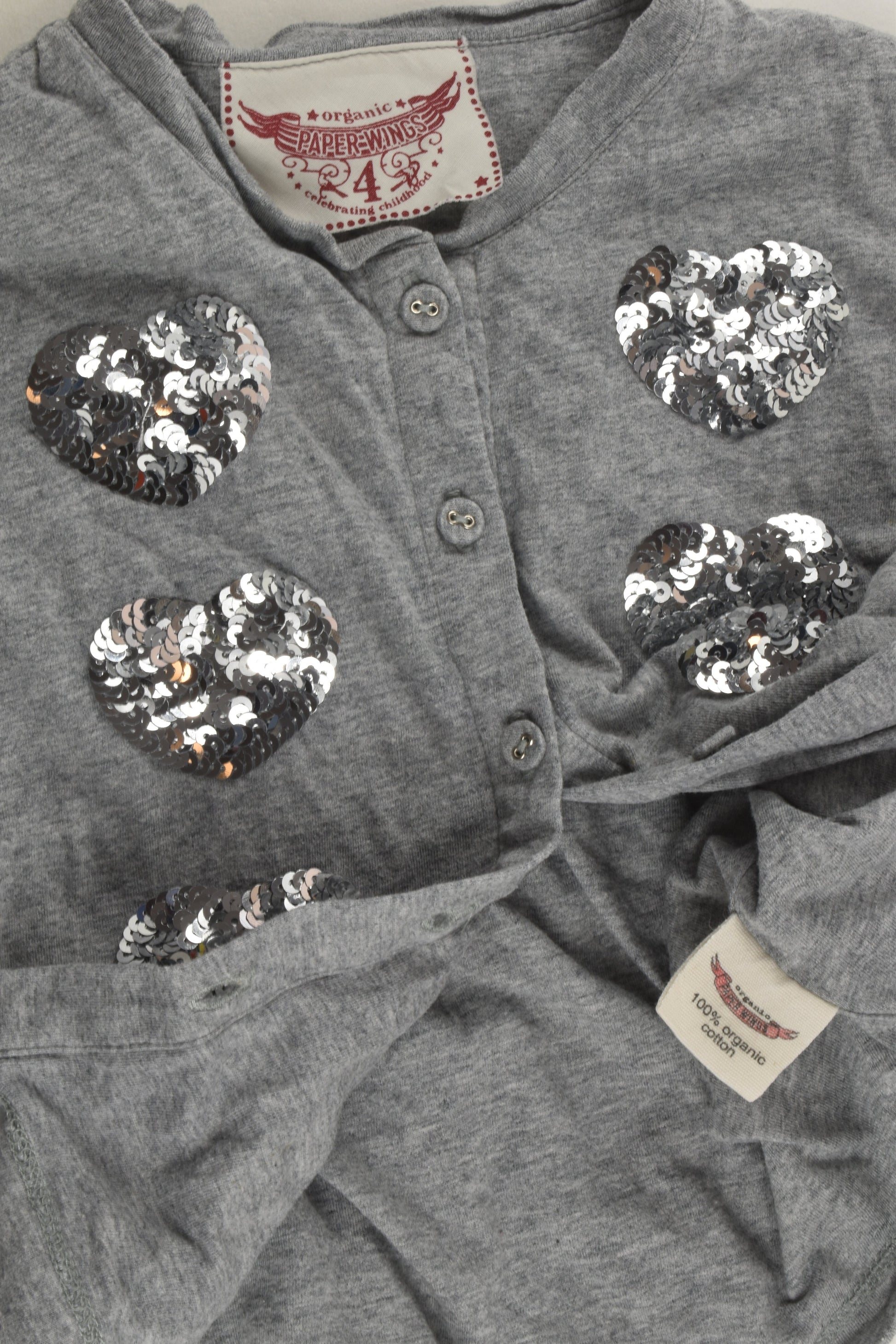 Paper Wings Size 4 Cardigan