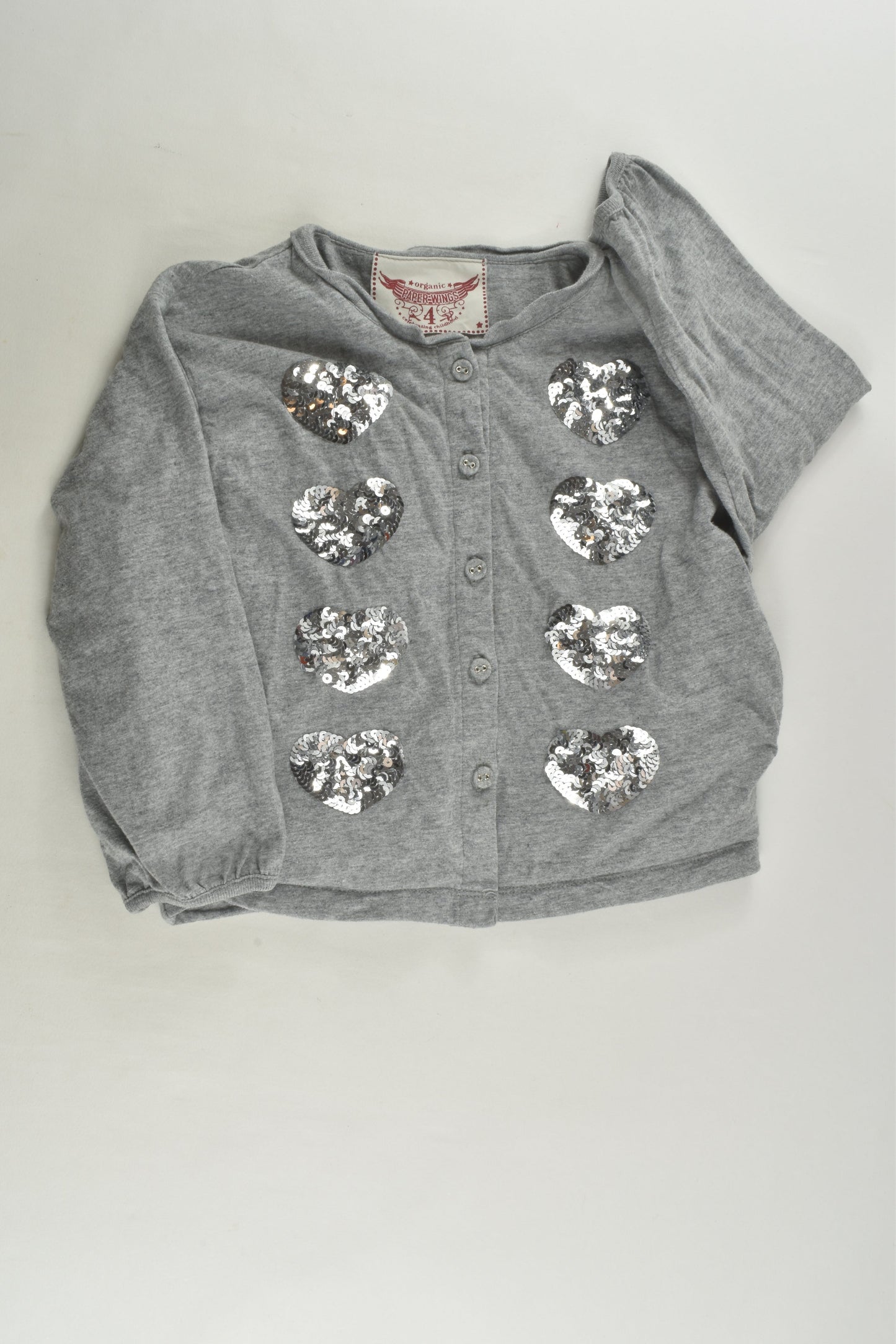 Paper Wings Size 4 Cardigan