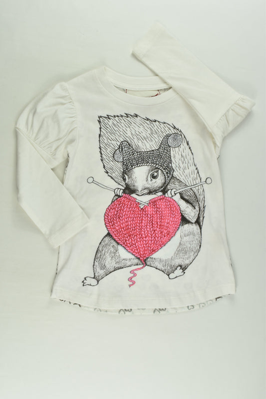 Paperwings Size 2 Squirrel Top