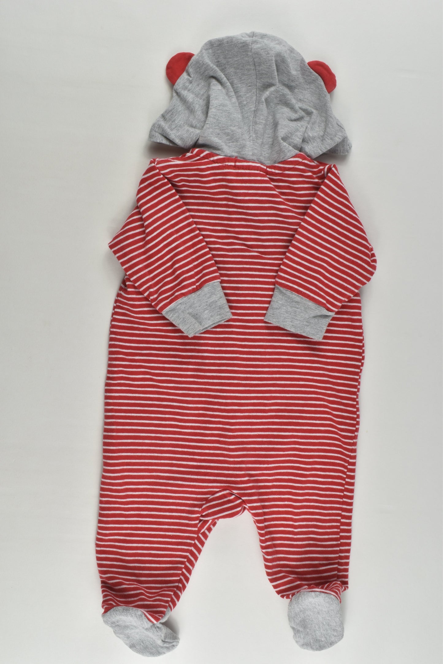 Papoose Size 000 Teddy Bear One Piece