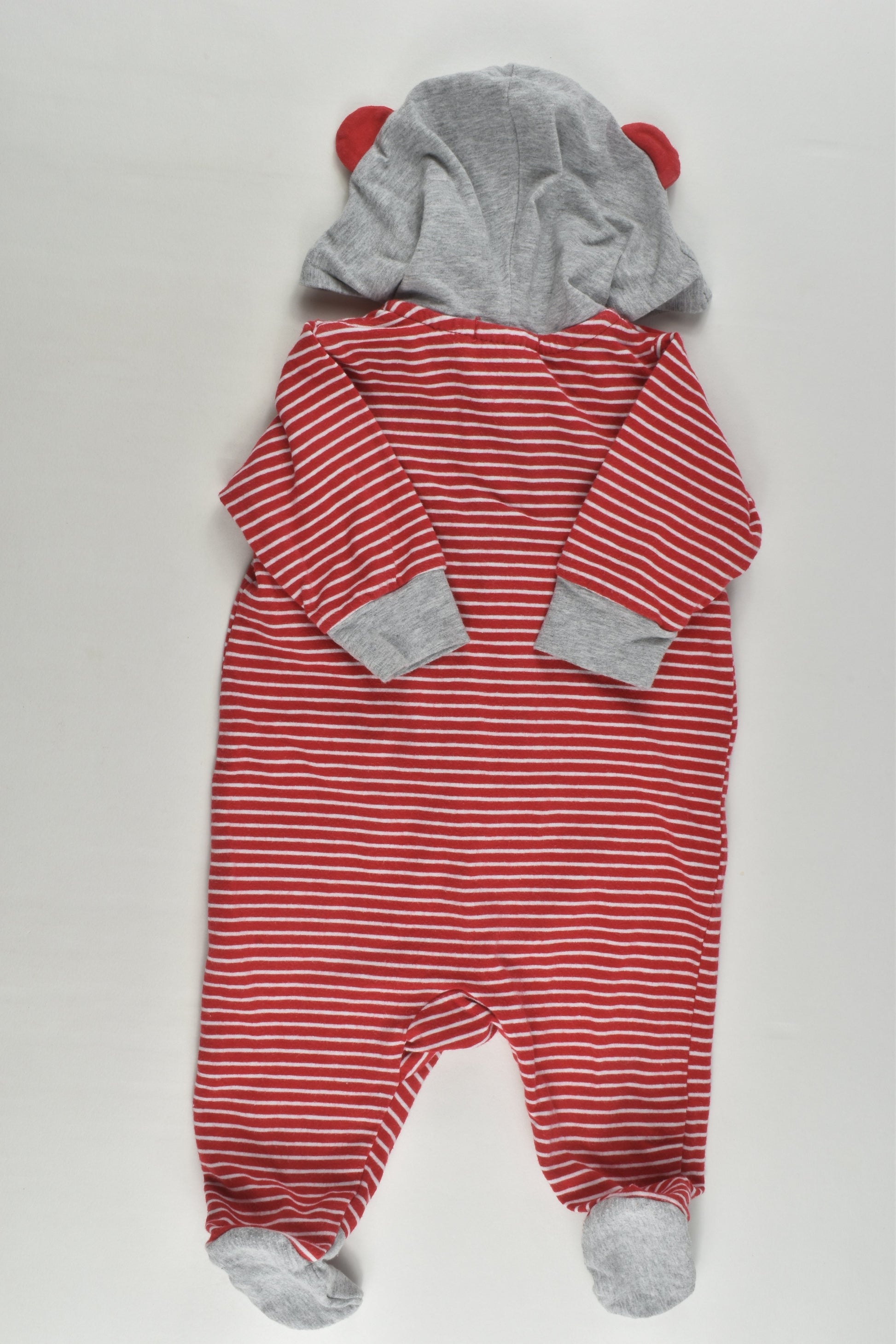 Papoose Size 000 Teddy Bear One Piece