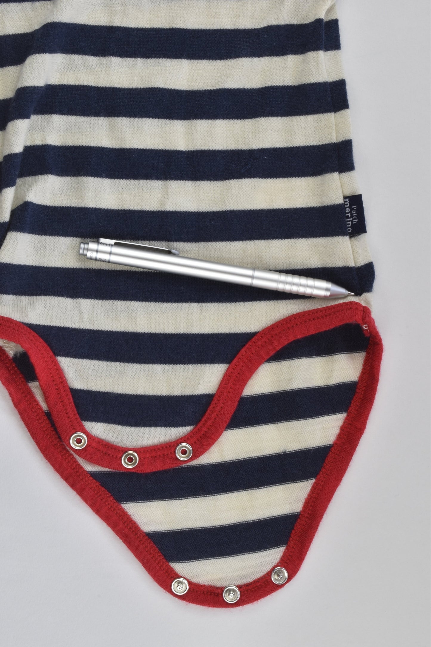 Patch Merino Size 000 (62 cm) Merino Wool Bodysuit