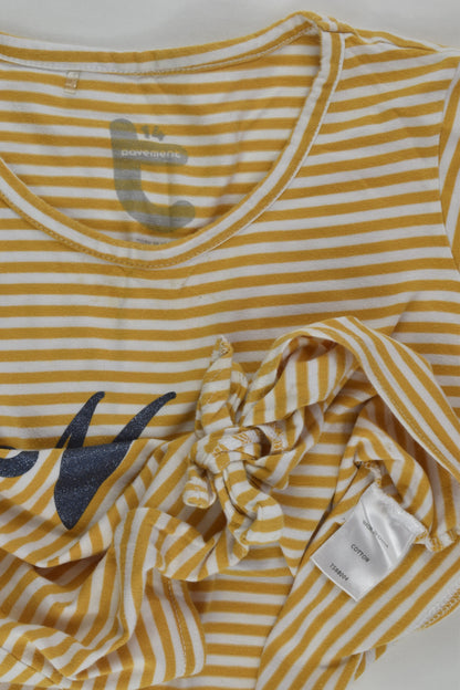 Pavement Size 14 'Merci' Tie-front T-shirt