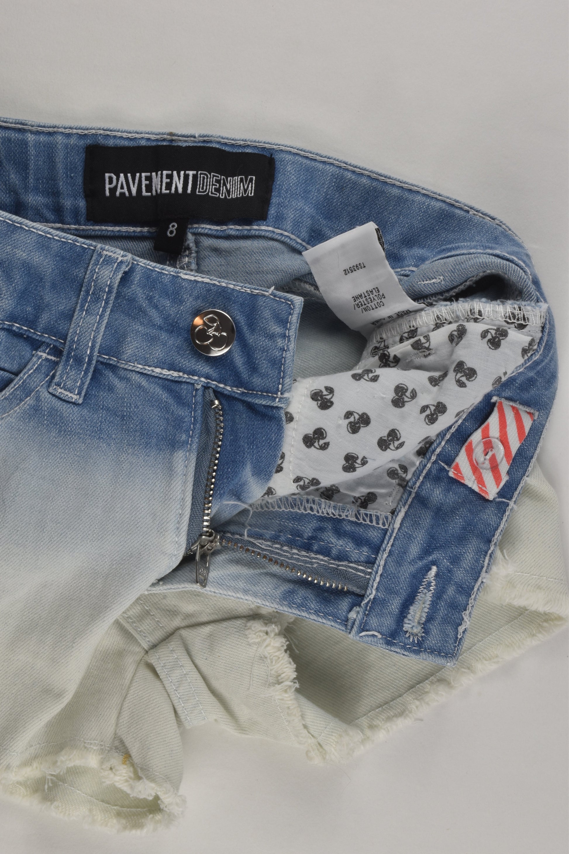 Pavement Size 8 Denim Shorts