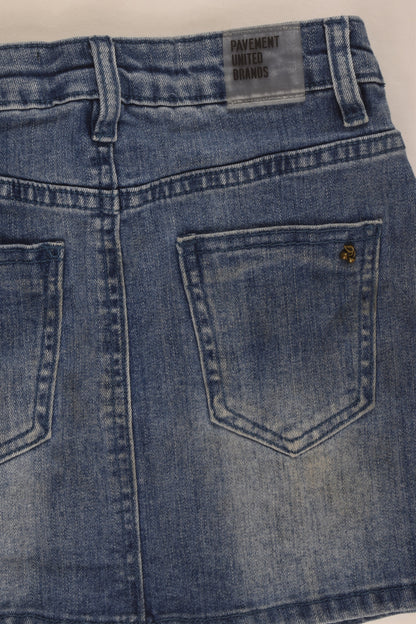 Pavement Size 8 Denim Skirt