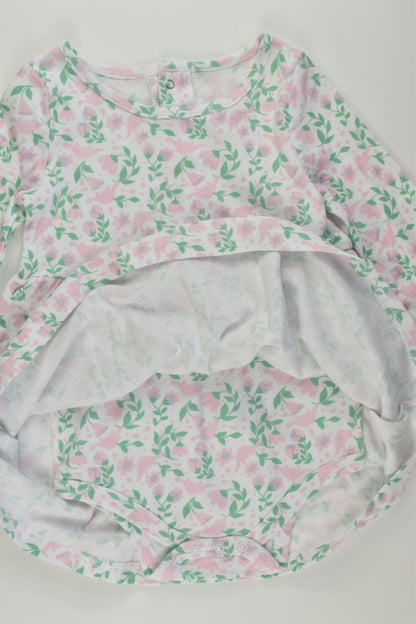 Peanutshell Size 2 Dinosaur Dress with Bodysuit