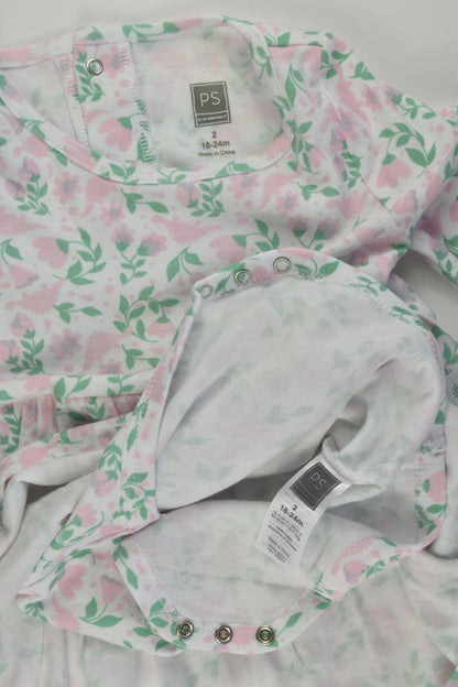 Peanutshell Size 2 Dinosaur Dress with Bodysuit