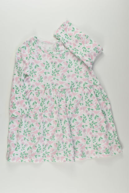 Peanutshell Size 2 Dinosaur Dress with Bodysuit