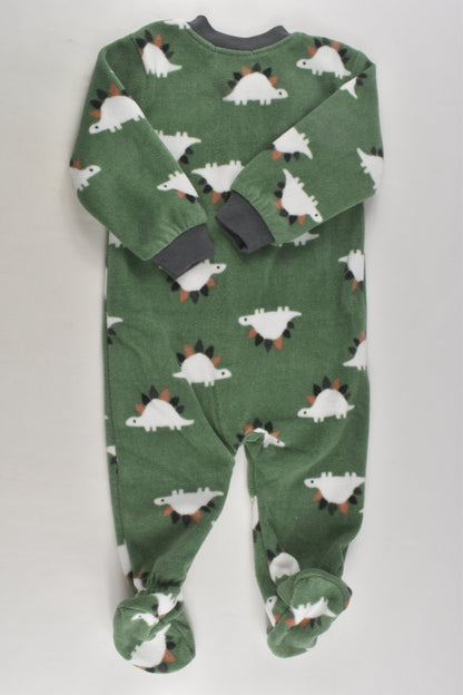 Pekkle Size 00 (6 months) Footed Fleece Romper