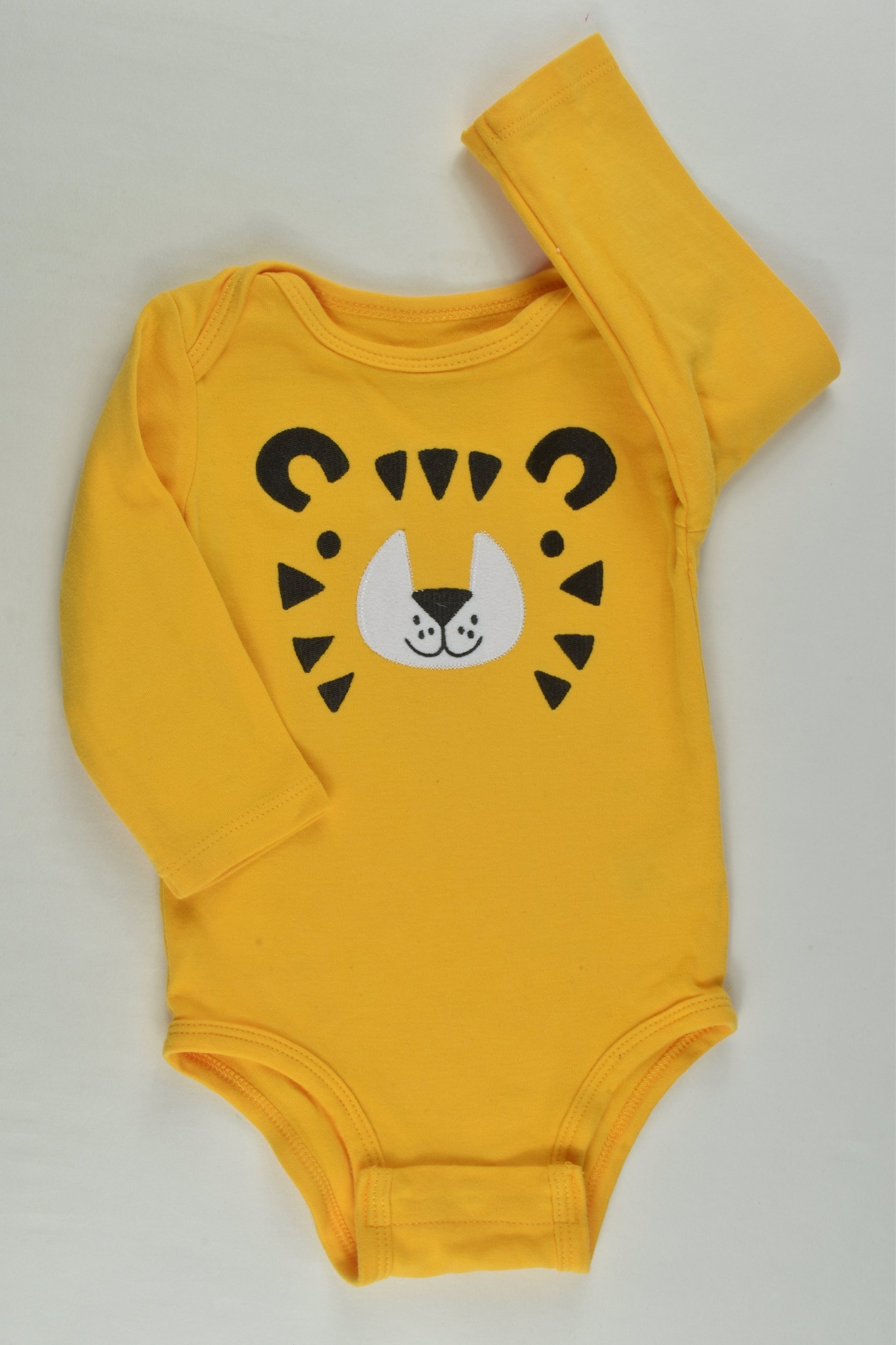 Pekkle Size 00 (6 months) Tiger Bodysuit