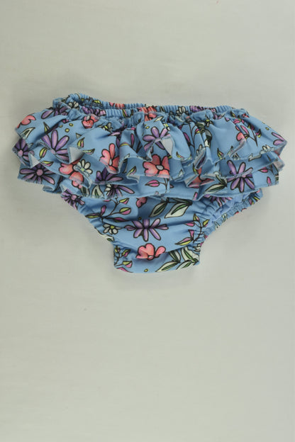 Penny & Co Size 00 Lined Floral Ruffle Bloomers