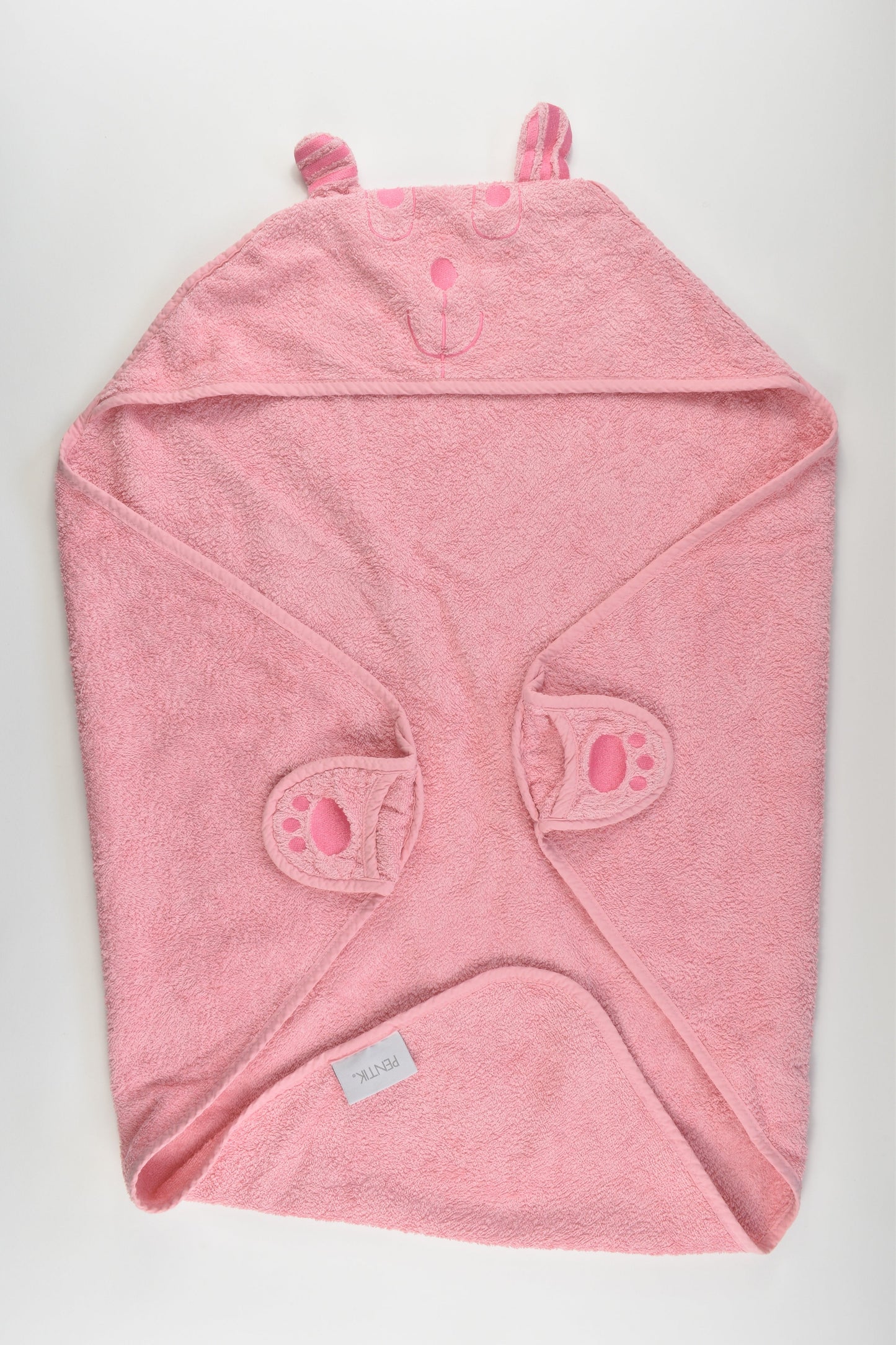 Pentik Size approx 0000-2 Hooded Towel