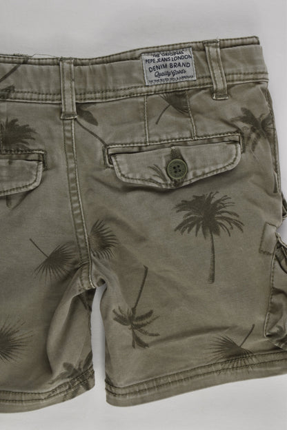 Pepe Jeans London Size 2 (92 cm) Palmtrees Shorts