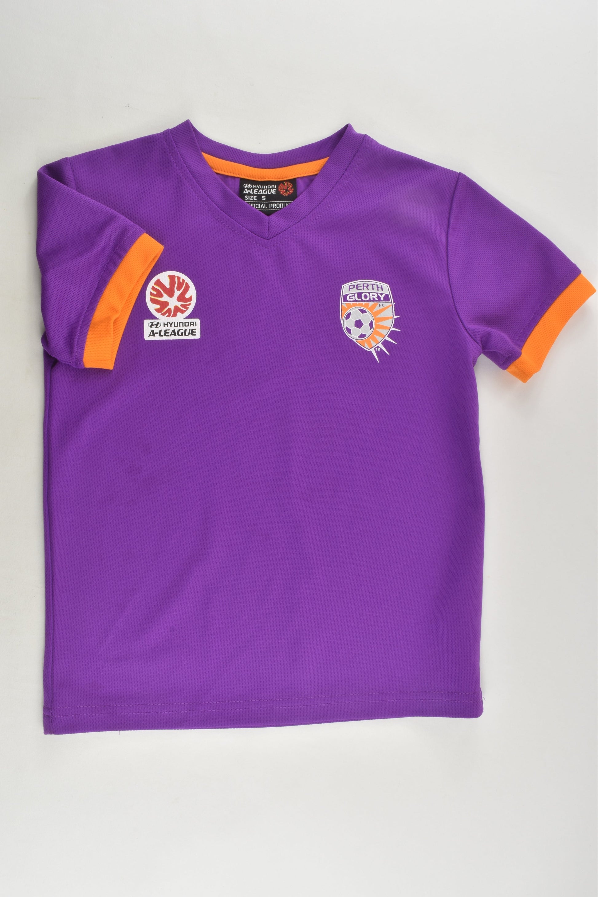 Perth Glory Size 5 Sport T-shirt