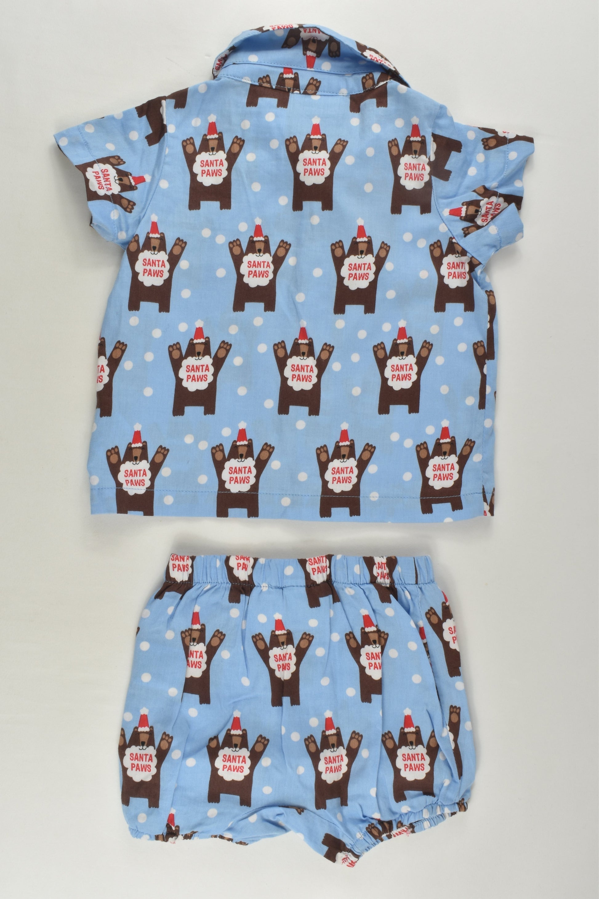 Peter Alexander Size 0 (6/12 months) 'Santa Paws' Pyjamas