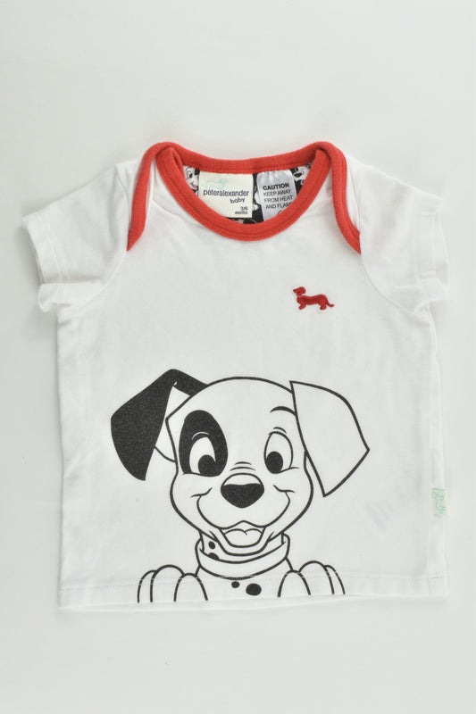 Peter Alexander Size 00 (3/6 months) Disney Dalmatians T-shirt