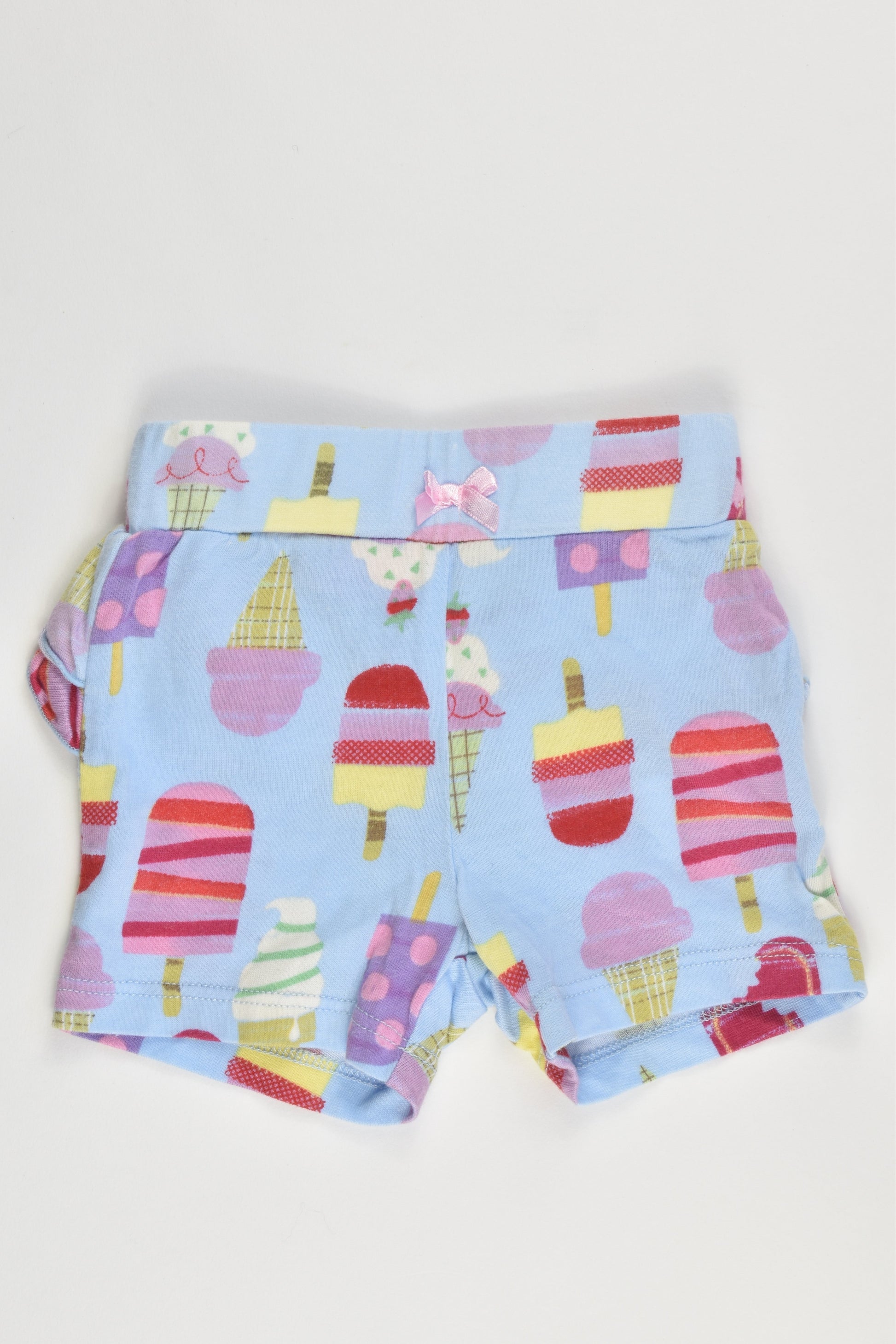 Peter Alexander Size 000 (0/3 months) Ice Cream Ruffle Shorts