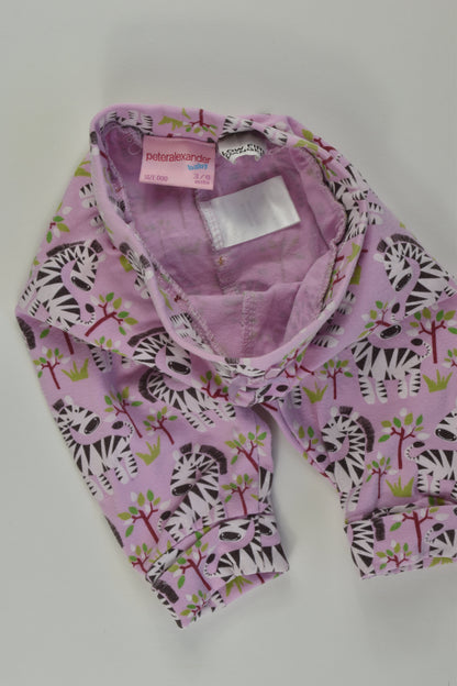 Peter Alexander Size 000 Zebra Pants