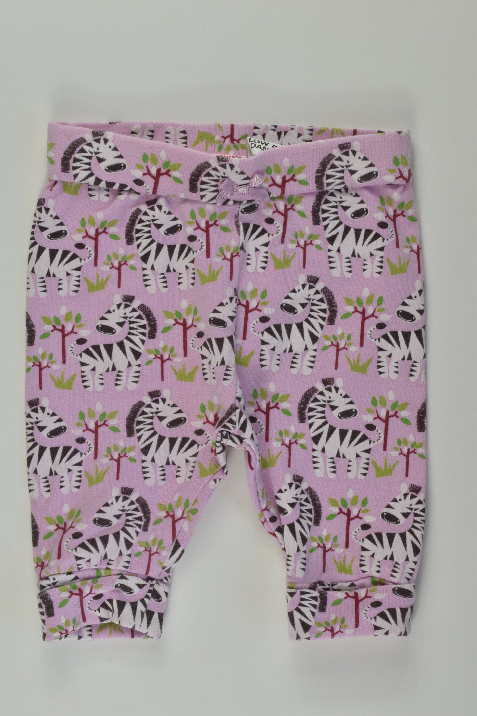 Peter Alexander Size 000 Zebra Pants