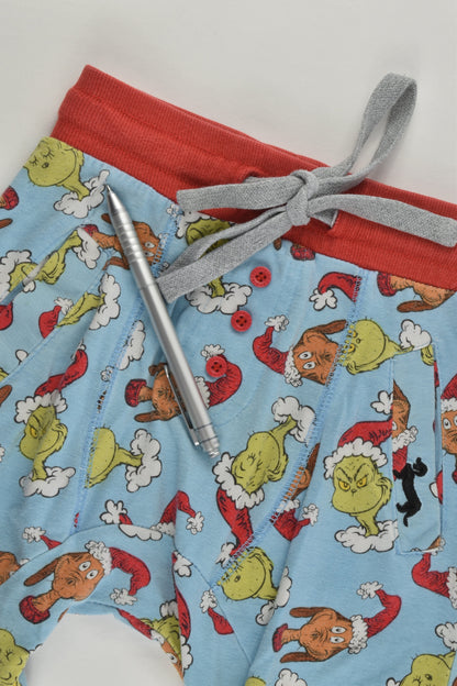 Peter Alexander Size 3 Dr. Seuss Christmas Baggy Shorts