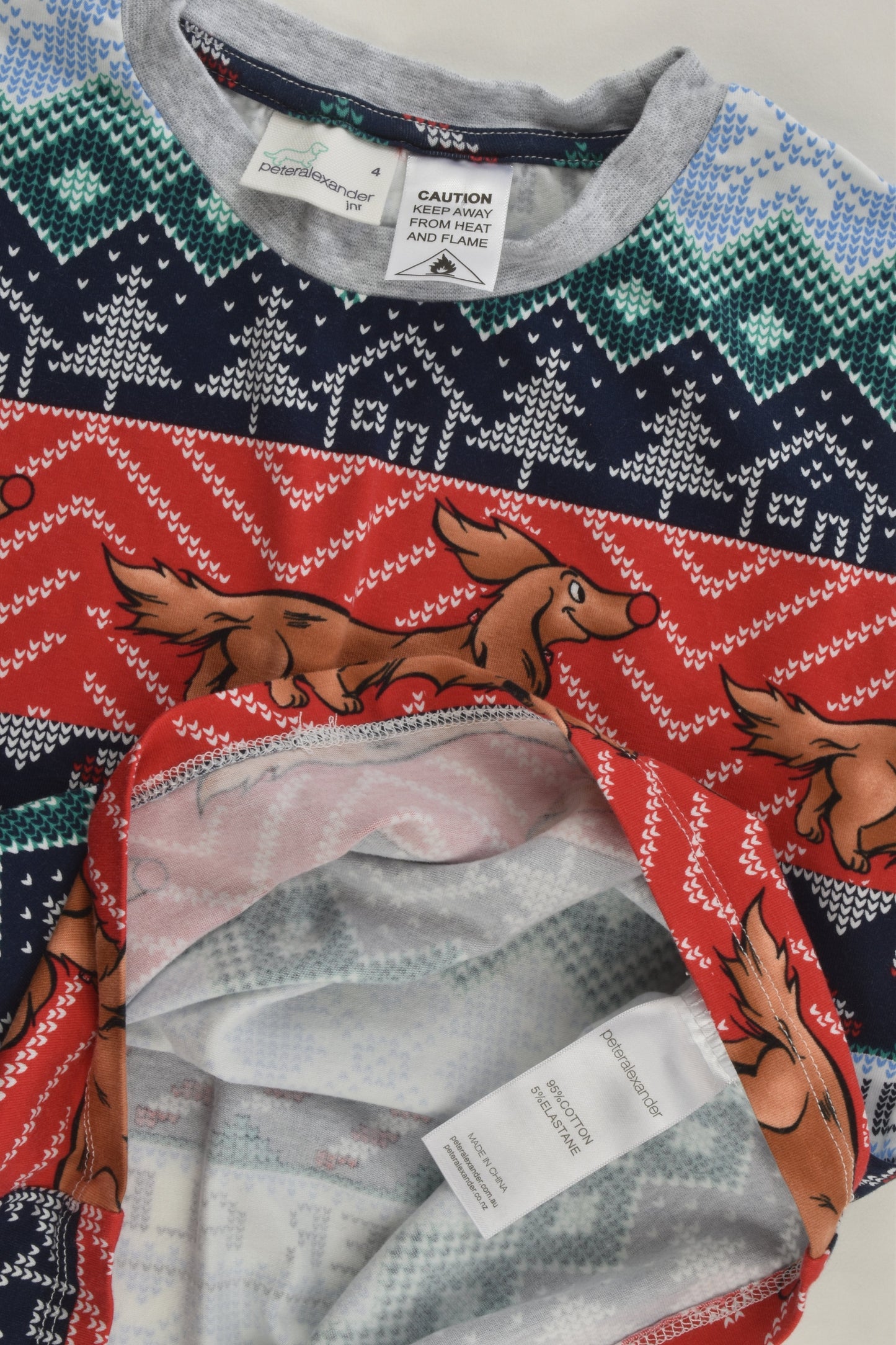 Peter Alexander Size 4 Sausage Dogs T-shirt
