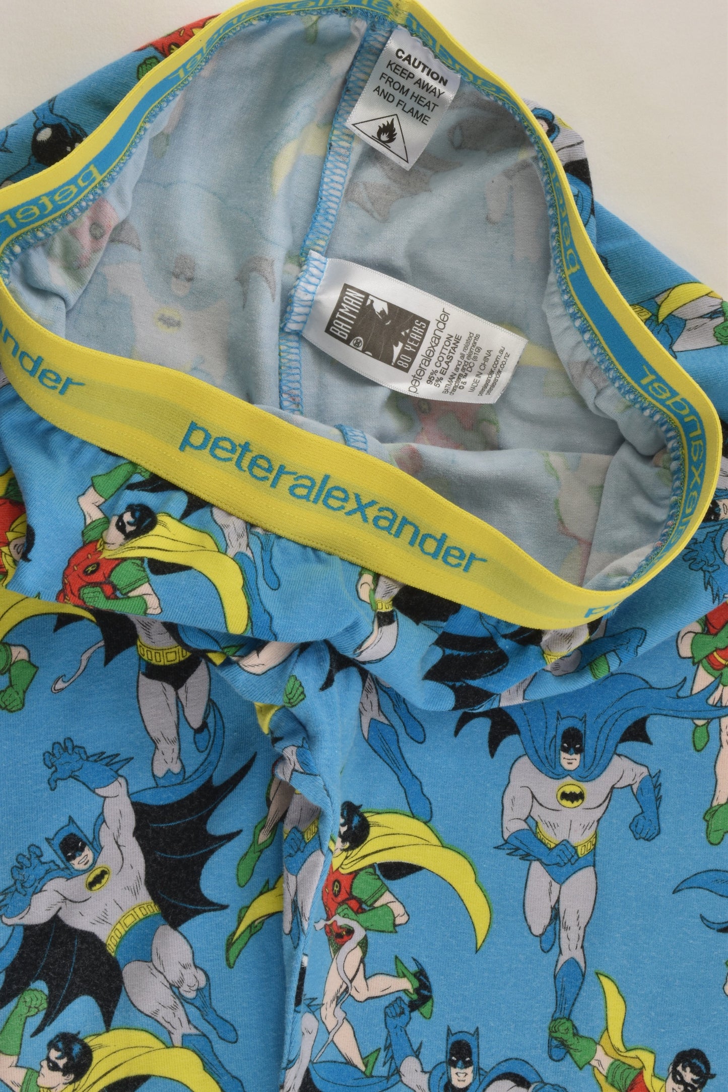 Peter Alexander Size 6 Batman Pyjamas