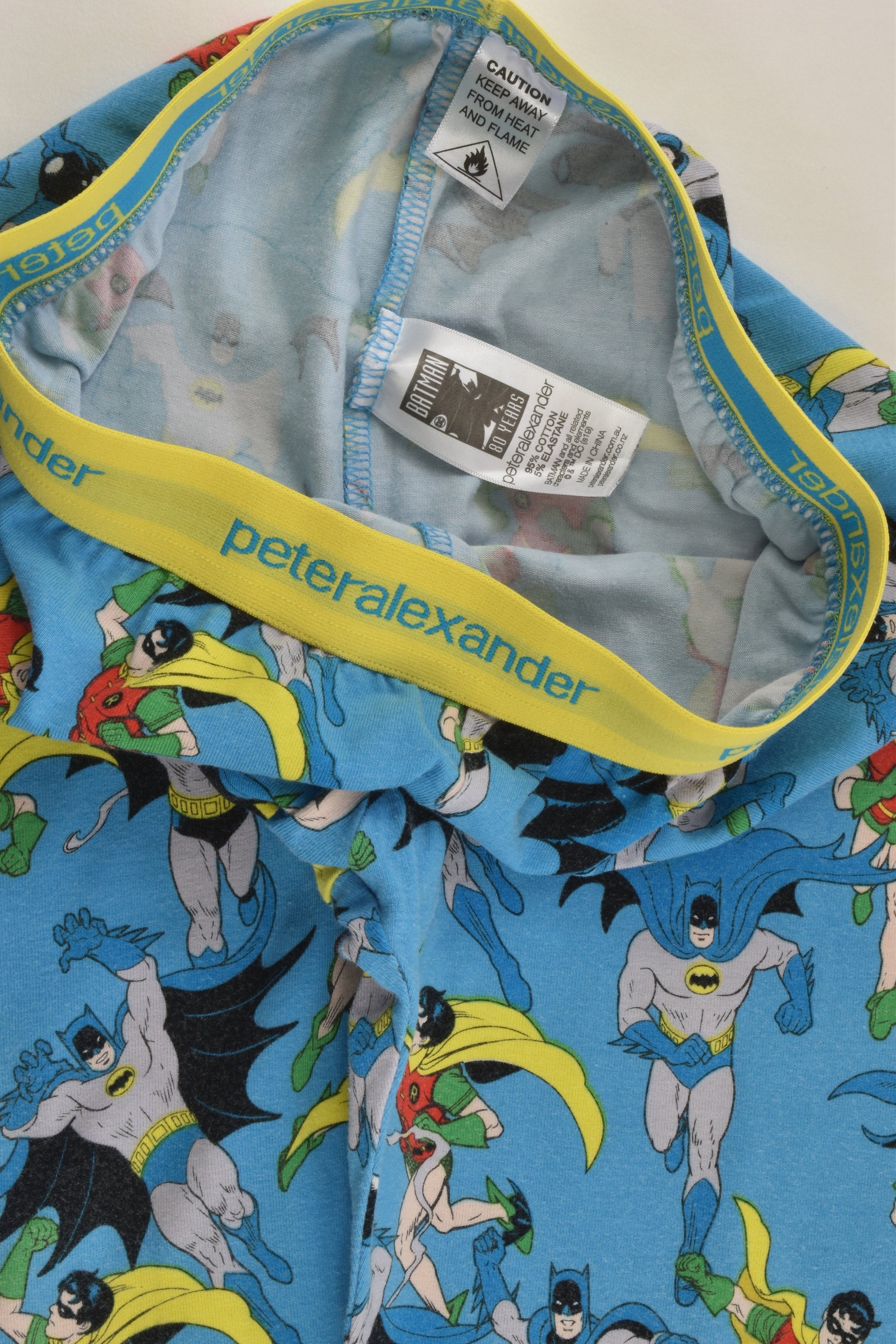 Peter Alexander Size 6 Batman Pyjamas