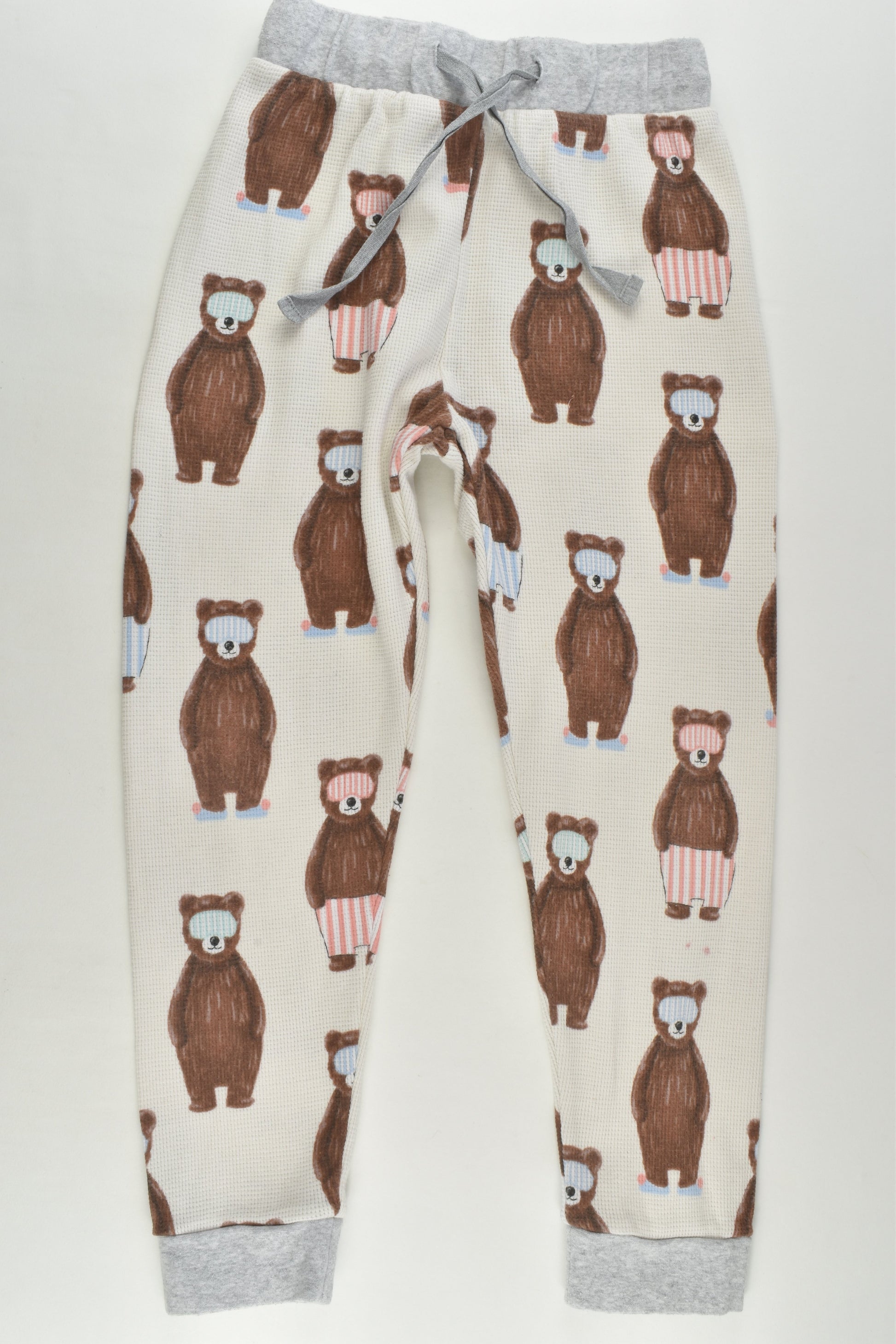 Peter Alexander Black Fleece Pyjamas Minime Preloved Bluey Pjs