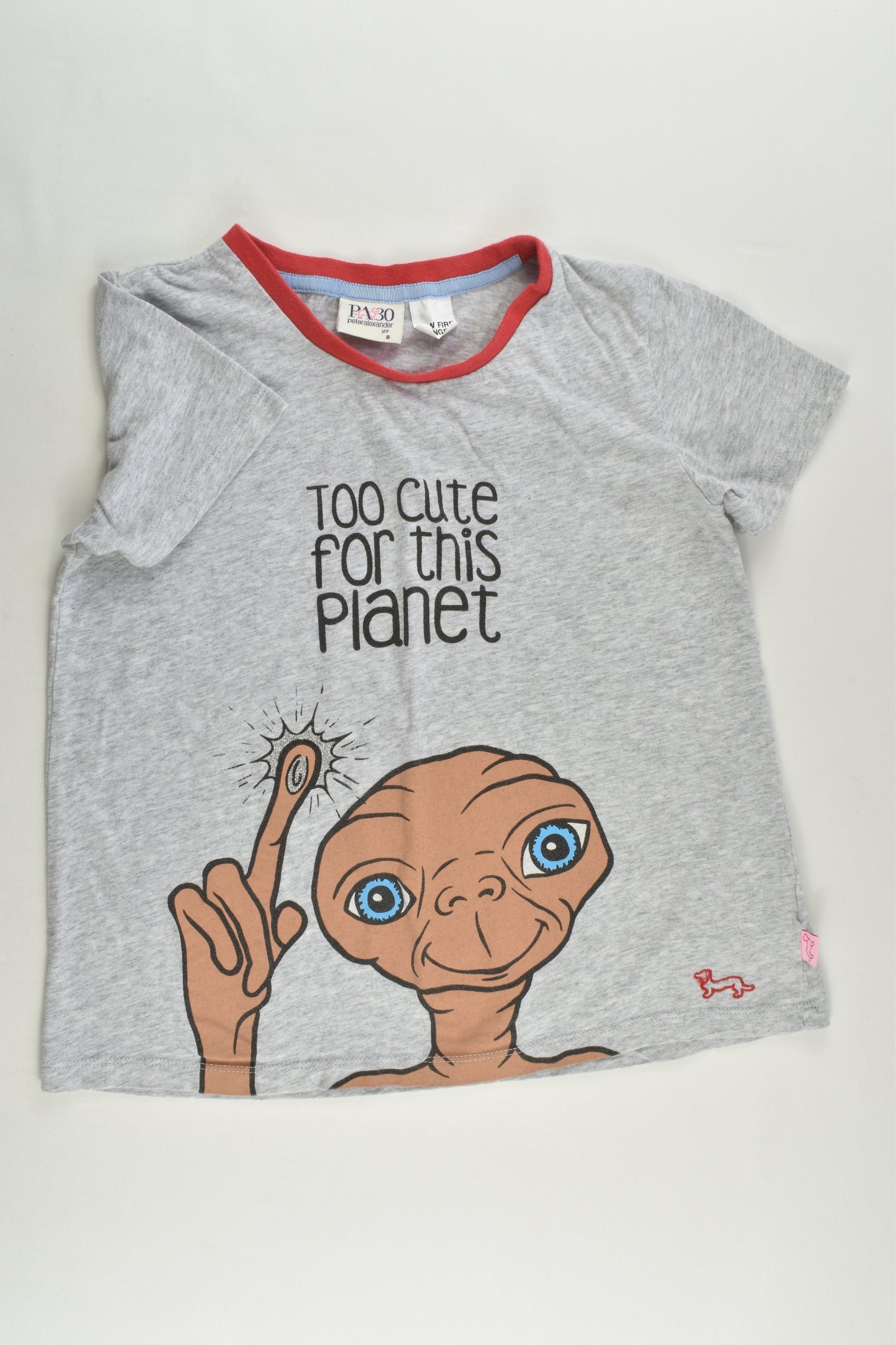 Peter Alexander Size 8 E.T 'Too Cute For This Planet' T-shirt
