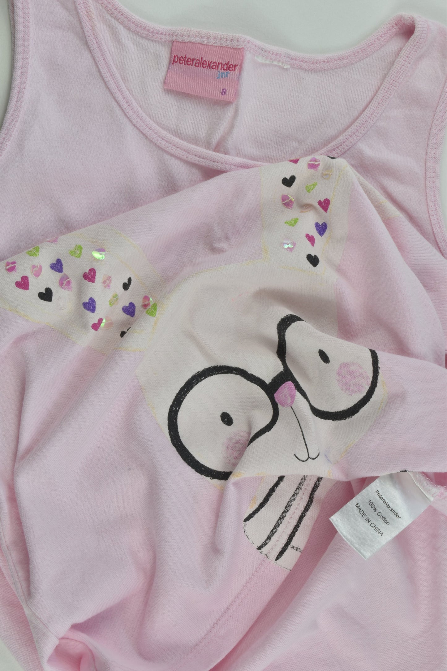 Peter Alexander Size 8 Rabbit Top
