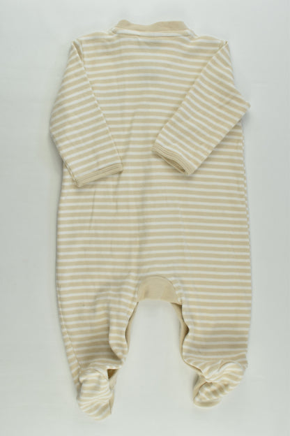 Peter Rabbit Size 00 (68 cm) Striped Footed Romper