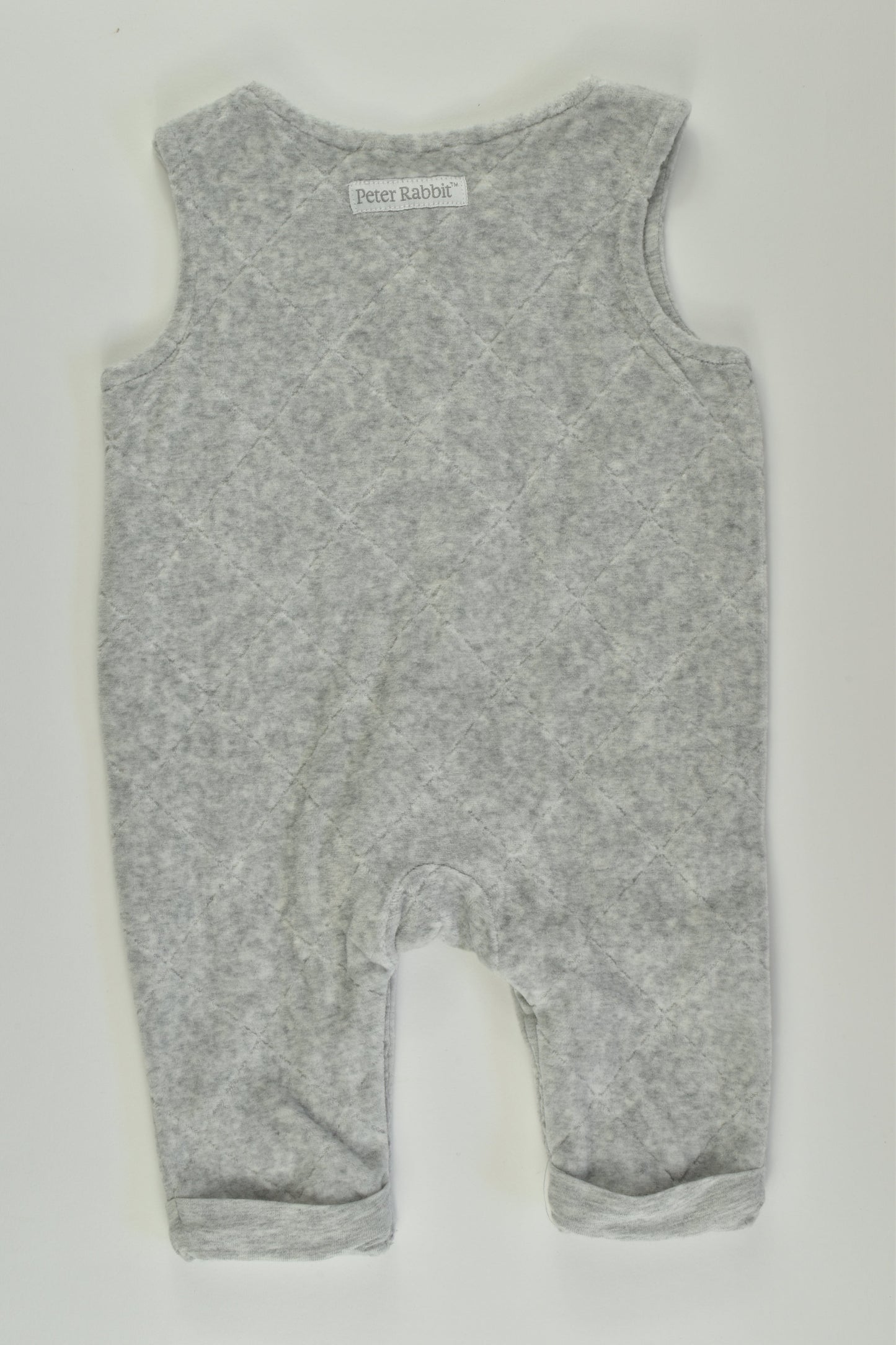 Peter Rabbit Size 000 Lined Velour Overalls