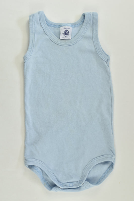Petit Bateau (France) Size 0-1 (18 months, 81 cm) Bodysuit