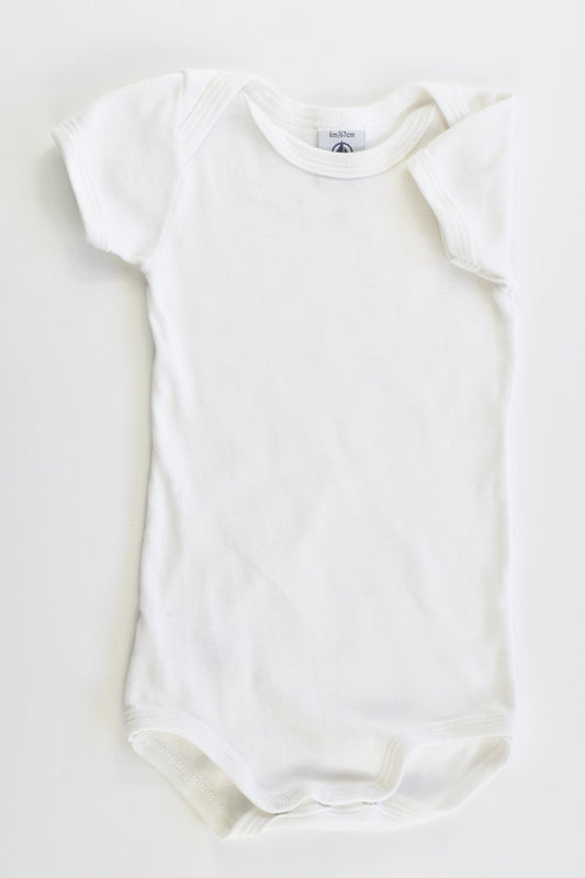 Petit Bateau (France) Size 00 (6 months, 67 cm) Bodysuit