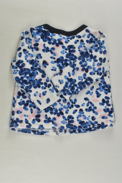 Petit Bateau Size 0 (12 months, 74 cm) Cardigan