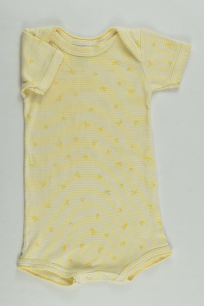 Petit Bateau Size 000 (3 months, 60 cm) Short Romper