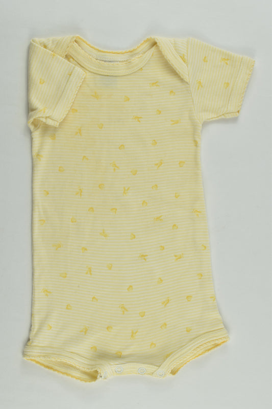 Petit Bateau Size 000 (3 months, 60 cm) Short Romper