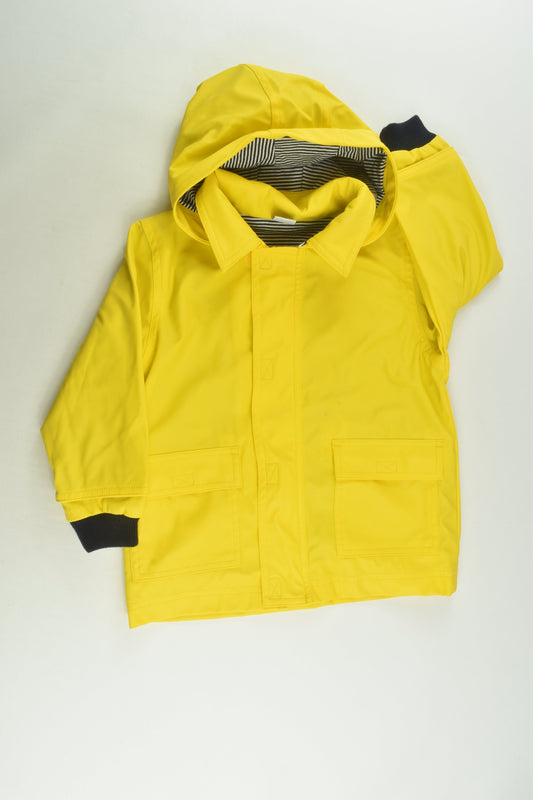 Petit Bateau Size 1-2 (24 months, 86 cm) Lined Rain Jacket