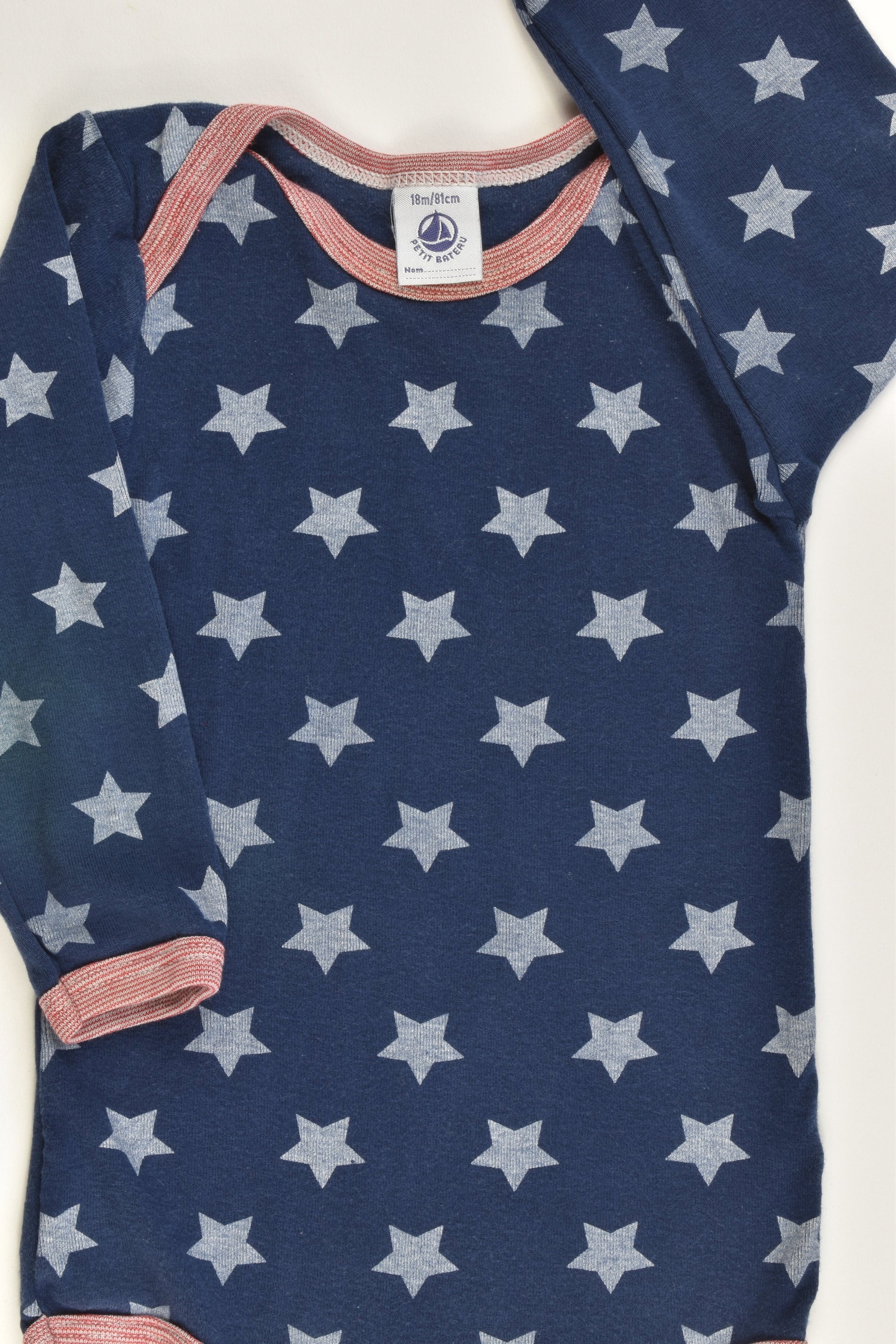 Petit Bateau Size 18 months 81 cm Bodysuit